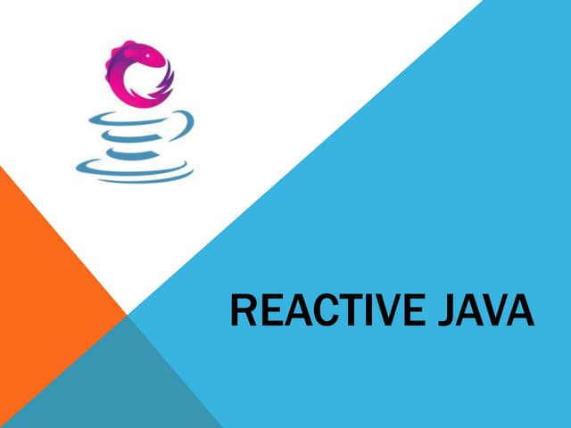Introduction to Reactive Java