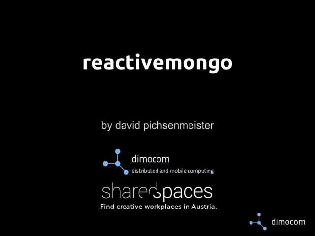 ReactiveMongo - non blocking and asynchronous I/O operations