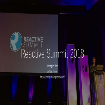 Reactive summit 2018