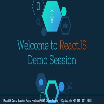 React js Demo Explanation | PPT