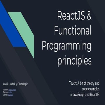 Functional Programming in JavaScript by Luis Atencio