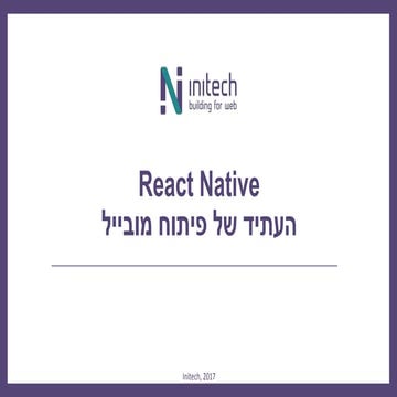 React native