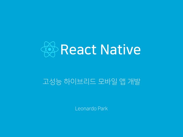 React native development