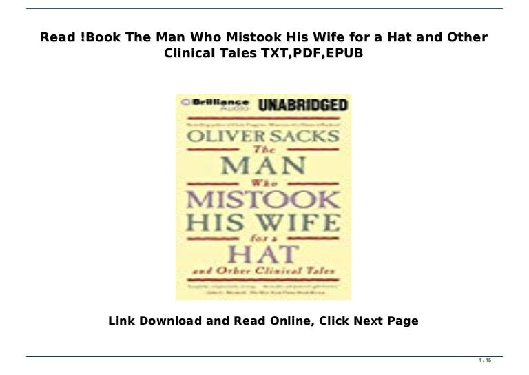 the man who mistook