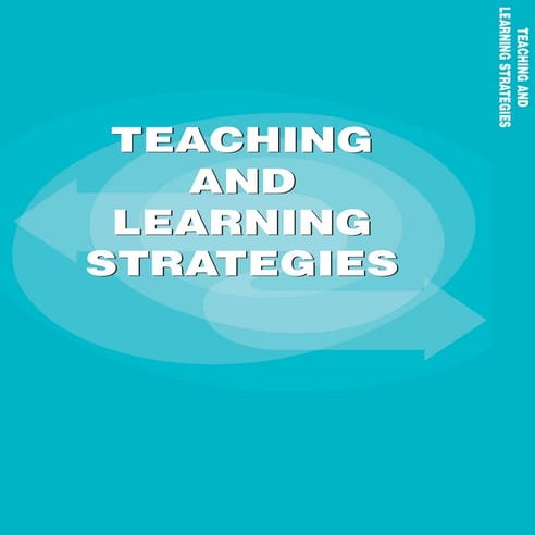 Teaching and Learning Strategies