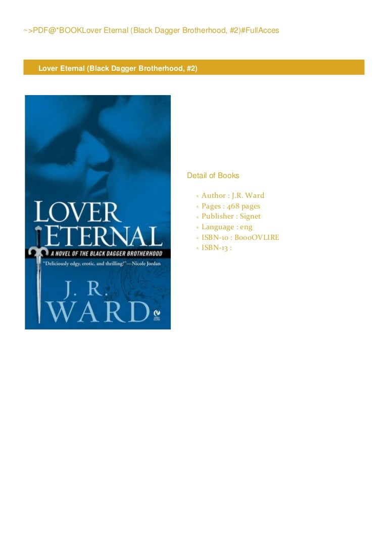 Read Lover Eternal Black Dagger Brotherhood 2 Fullacces