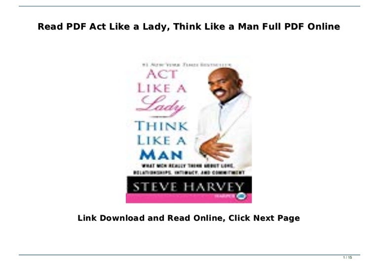 Read PDF Act Like a Lady, Think Like a Man Full PDF Online