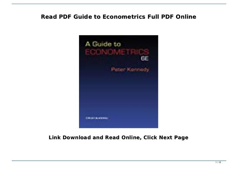 A Guide To Modern Econometrics Solutions Manual