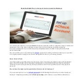 What Are Electronic Checks and How They Work.pdf