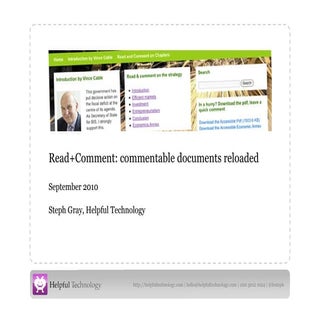 Introducing Read+Comment