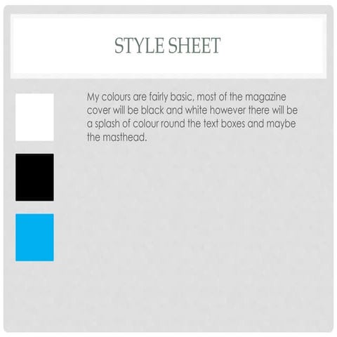 Reader profile and flat plan