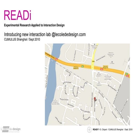 Readi - L'École de design Nantes Atlantique