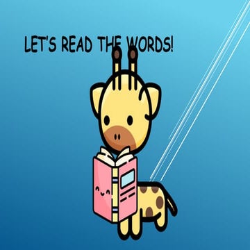 reading and do dictation, also read one by one | PPTX