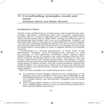 Reading croud funding