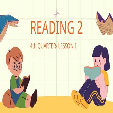 READING 4 LESSON 1 Sounds animals1st quarter | PPTX