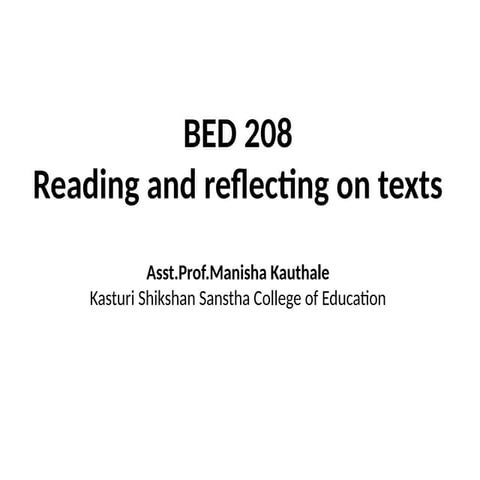 Reading and Reflecting 208.pptx................