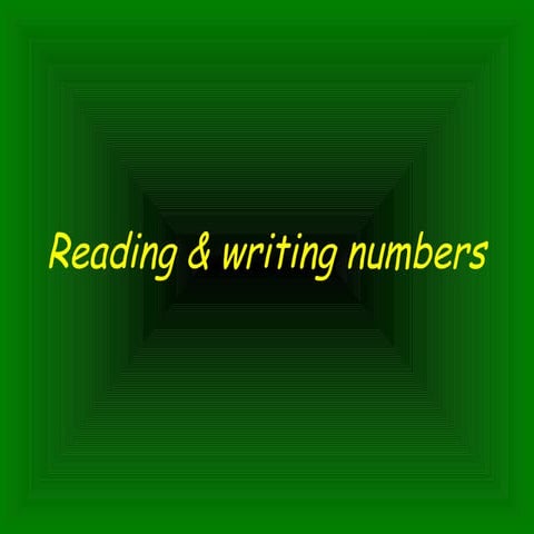 Reading and writing_numbers