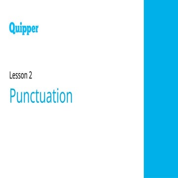 Reading and Writing_Unit 9_Lesson 2_Punctuation.pptx