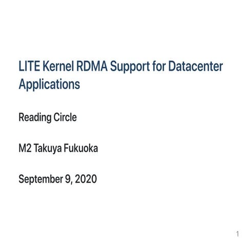 LITE Kernel RDMA Support for Datacenter Applications
