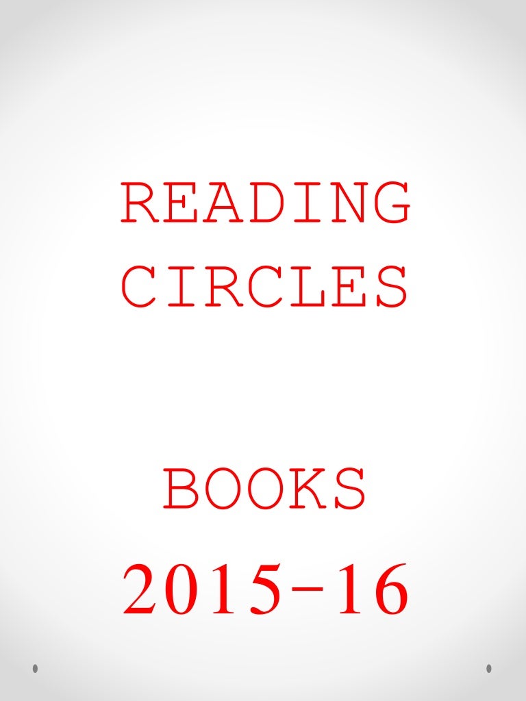 Reading circles