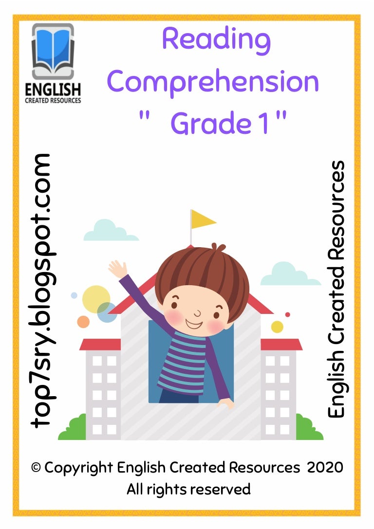 reading comprehension grade 1 pdf