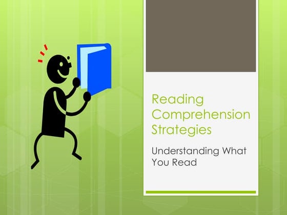 Reading Comprehension Strategies | PPT