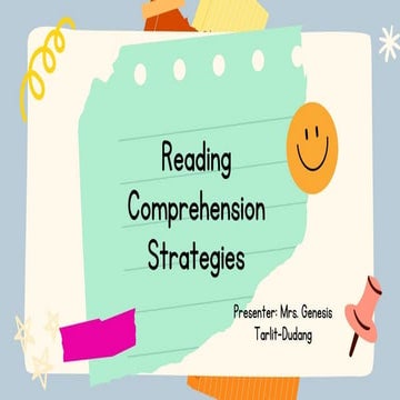 Reading comprehension strategies in the Classroom.pptx