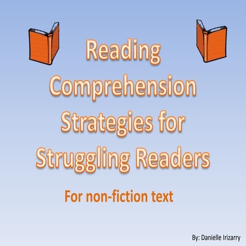 Reading Comprehension Strategies