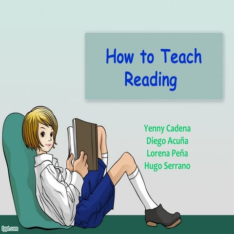 How to teach reading