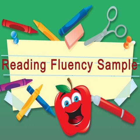 Reading Fluency - no sound