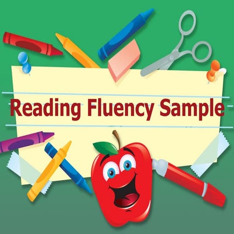 Reading Fluency Slidecast