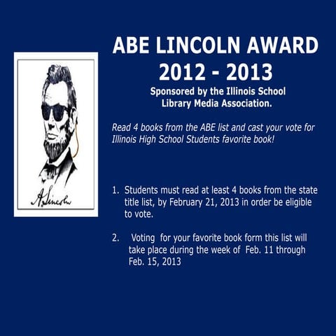 ABE/ RFL Reading lists 2013