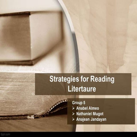 Strategies in Reading Literature