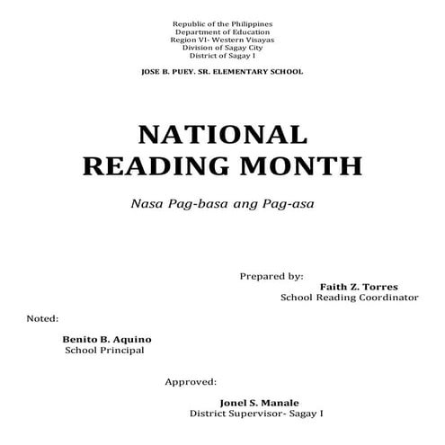 Reading month