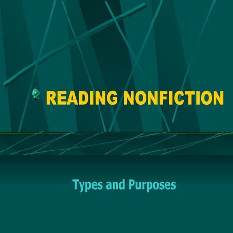 Reading nonfiction