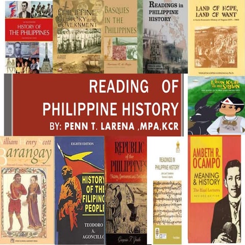 Introduction to Reading   in Philippine History