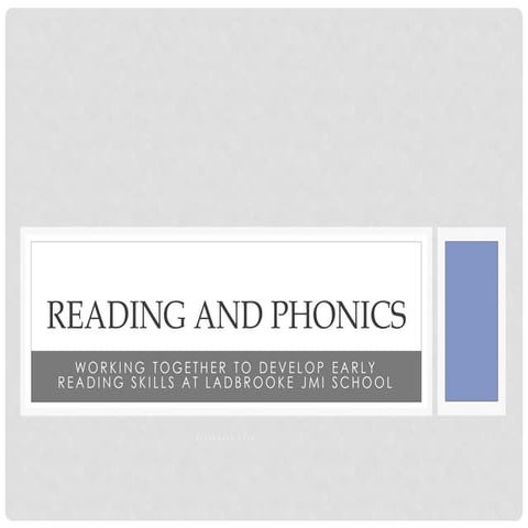 Reading Phonics Meeting