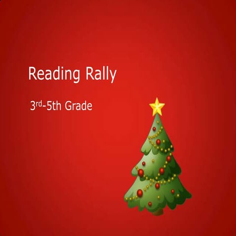 Reading Rally (3-5) | PPTX