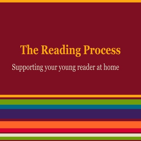 Reading session for parents of young readers