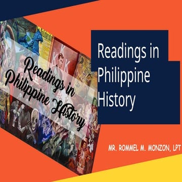 Readings in Philippine History Chapter 1 | PDF