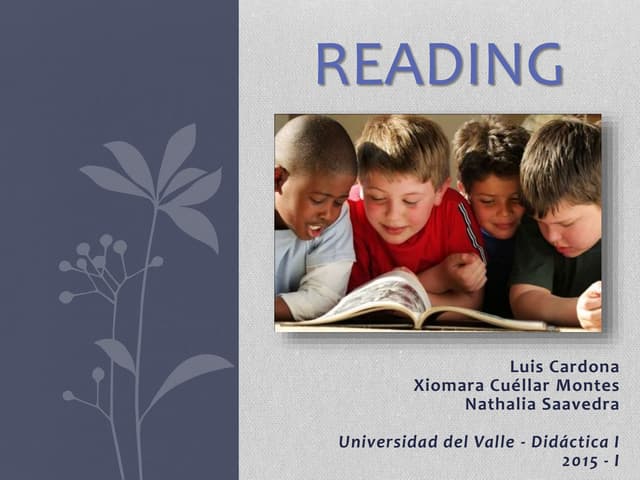 Reading skill