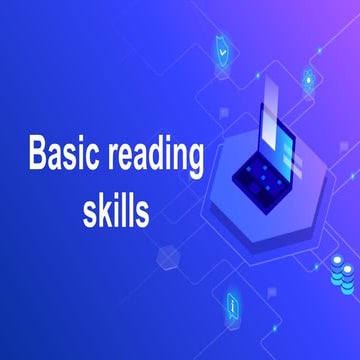 Reading skill