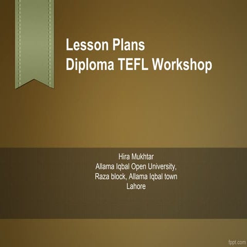 Reading skill lesson plan (joining visual with non visual info)