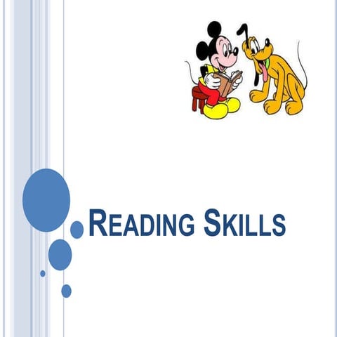 Reading skills