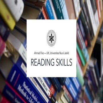 Reading Skills (Skills on Reading)