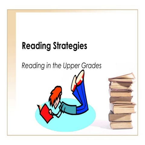 Reading strategies
