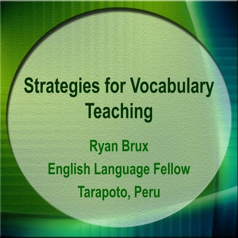 Ryan's Reading strategies ppt