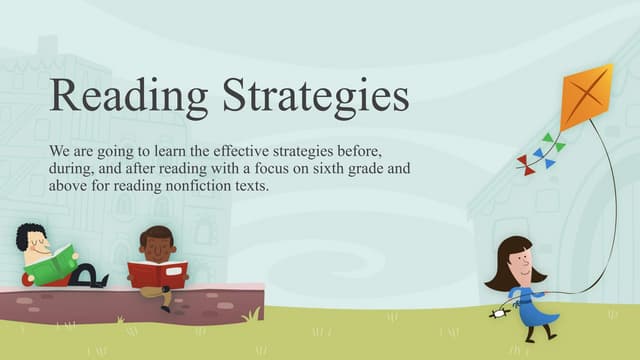 Reading Strategies Slideshare