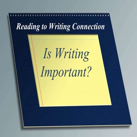 Rae's Reading to Writing Connection ppt