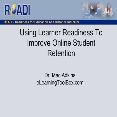 Measuring Grit - 2013 SmarterMeasure Presentation | PPTX